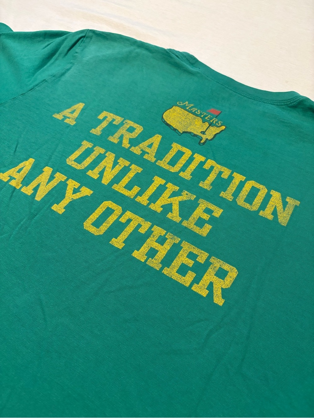 Masters Green T-Shirt - “A Tradition Unlike Any Other" - Men’s Medium - Picture 3 of 5